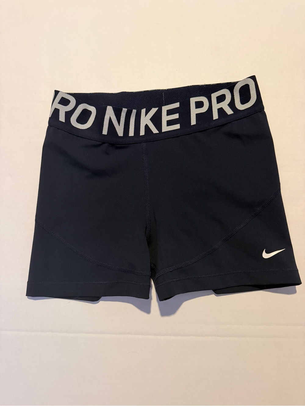 Nike Pro Women's Navy Dri Fit Shorts
